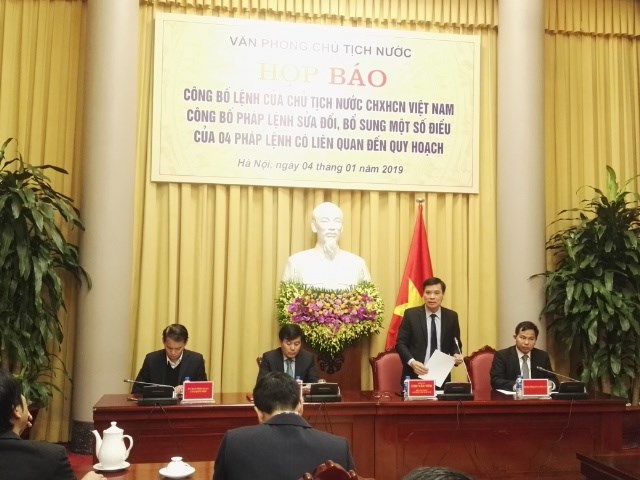 Công bố sửa đổi, bổ sung Pháp lệnh Thư viện và các pháp lệnh liên quan đến quy hoạch - ảnh 1