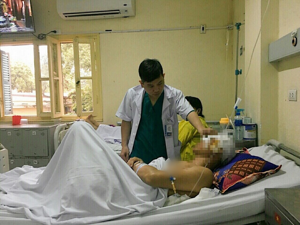 Tai nạn lao động do máy công nghiệp rơi trúng đầu - ảnh 2