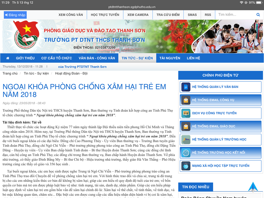 Phú Thọ: Công an vào cuộc một Hiệu trưởng lạm dụng tình dục học sinh - ảnh 2