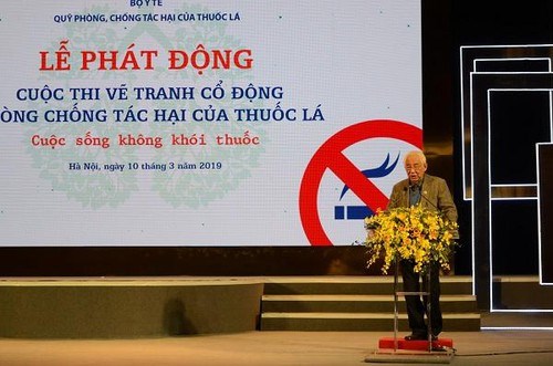 Thi vẽ tranh cổ động về phòng chống tác hại của thuốc lá - ảnh 2