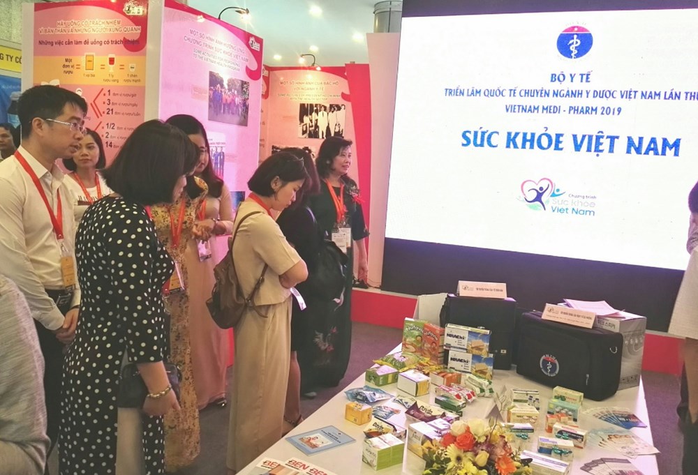 Nhiều hoạt động chăm sóc sức khoẻ, xúc tiến thương mại tại Triển lãm Y dược 2019 - ảnh 1