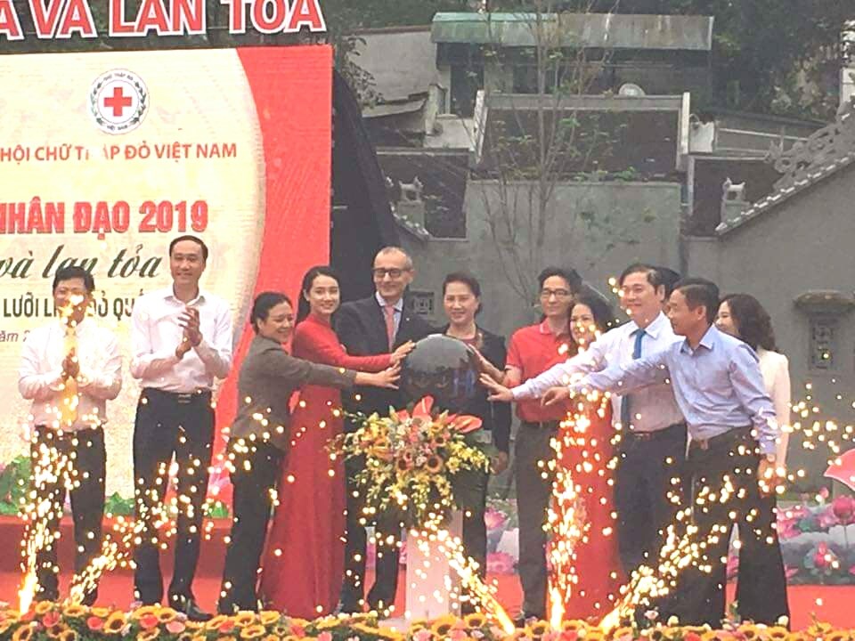 Lễ phát động Tháng Nhân đạo 2019 - ảnh 1