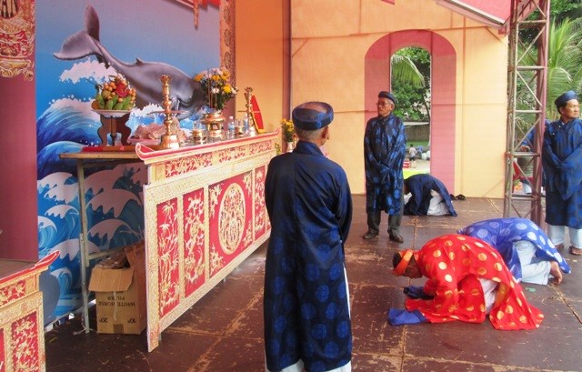Tín ngưỡng thờ thần Nam Hải, nét văn hóa độc đáo của người dân ven biển - ảnh 1