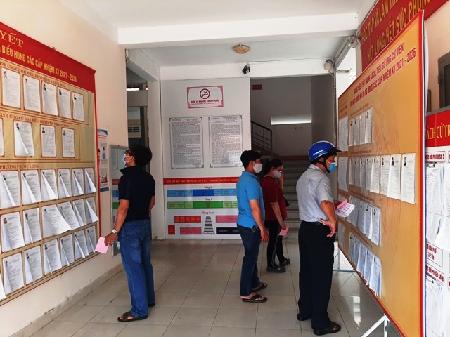 Khánh Hòa: Đến 17g, tỉ lệ cử tri đi bầu cử đạt 97,71 % - ảnh 1