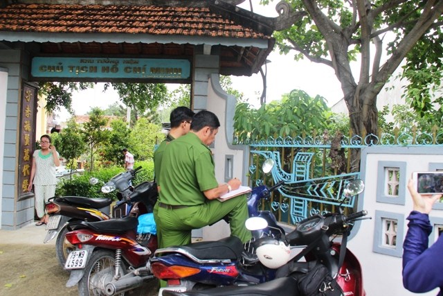 Khánh Hòa: Khu tưởng niệm Bác Hồ bị kẻ gian "đột nhập" - ảnh 1