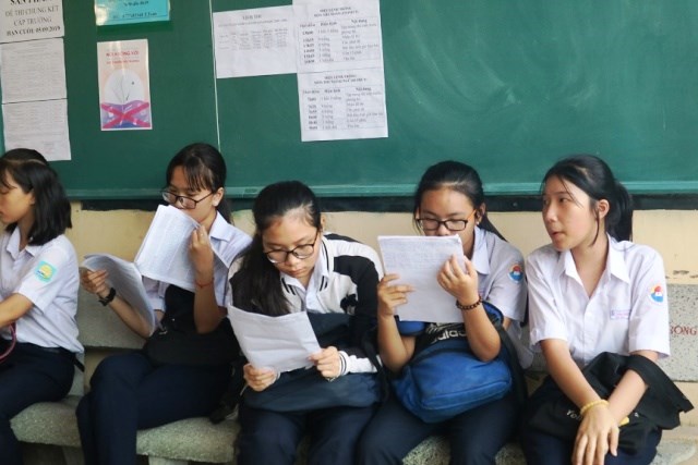 Khánh Hòa:  209 thí sinh vắng thi kỳ thi vào lớp 10 - ảnh 1