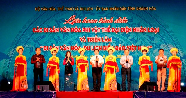 Liên hoan trình diễn các Di sản văn hóa phi vật thể đại diện nhân loại - ảnh 4