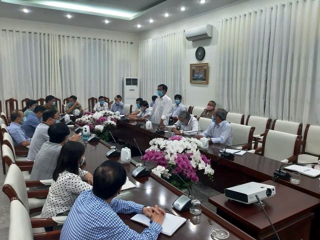 Ninh Thuận họp khẩn phòng, chống dịch Covid -19 - ảnh 1