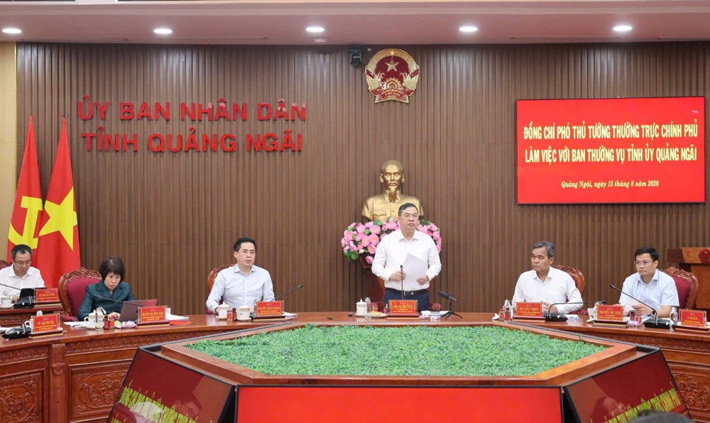 Quảng Ngãi cần phát huy lợi thế biển, công nghiệp, logistics và du lịch
