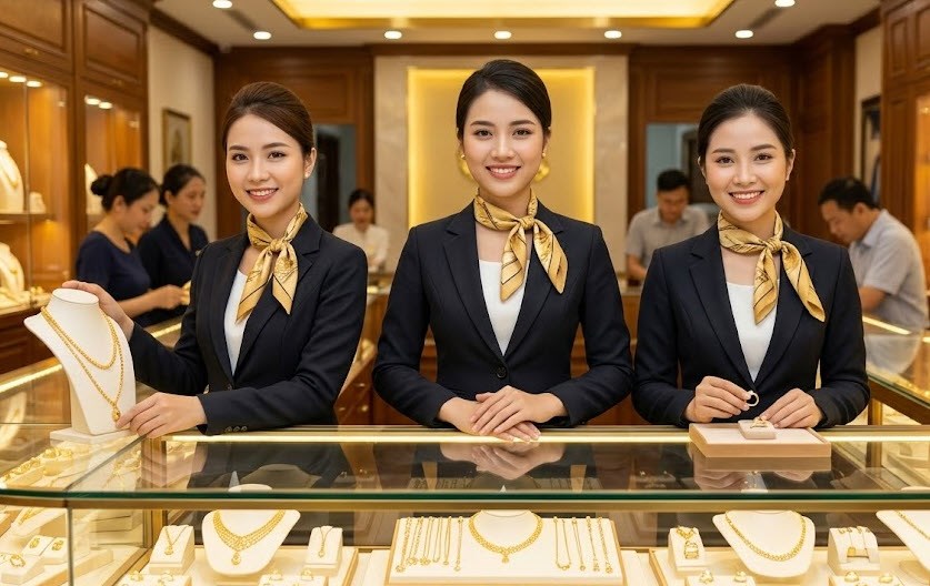 Giá vàng SJC tăng, vàng thế giới giảm ngày 1/8/2026