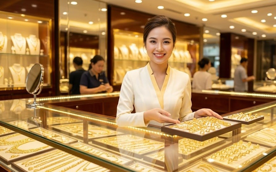 Giá vàng SJC đứng yên, thế giới lao dốc 122 USD ngày 2/9/2026