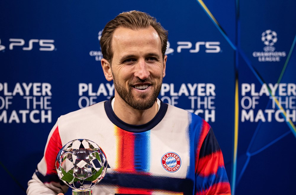 Harry Kane rực sáng, cán mốc 50 bàn tại Champions League