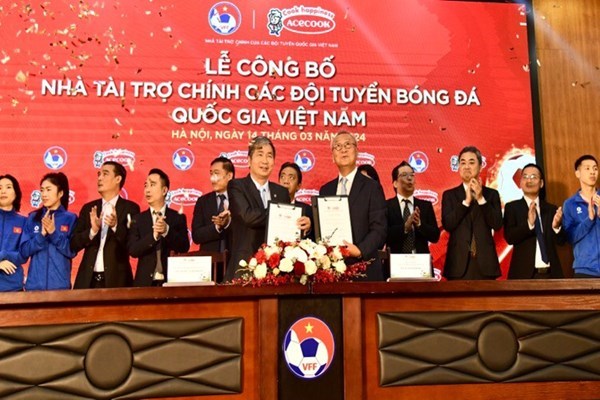 Công bố nhà tài trợ của các đội tuyển Bóng đá quốc gia - ảnh 2