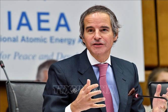 Tổng Giám đốc Cơ quan Năng lượng nguyên tử quốc tế (IAEA) Rafael Mariano Grossi.Ảnh: THX/TTXVN