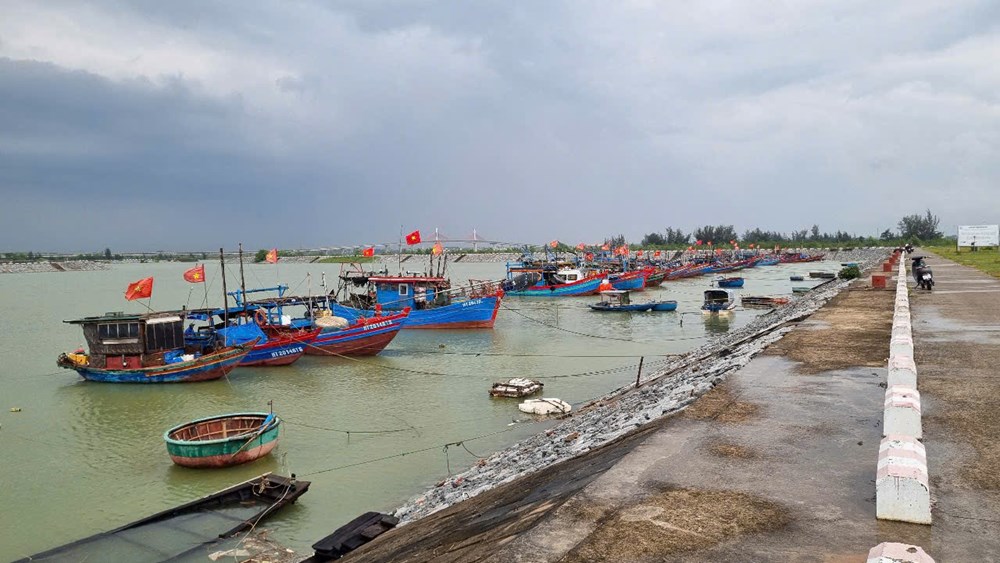 Hơn 600 tàu thuyền đã vào tránh trú bão số 3 tại Hà Tĩnh - ảnh 2