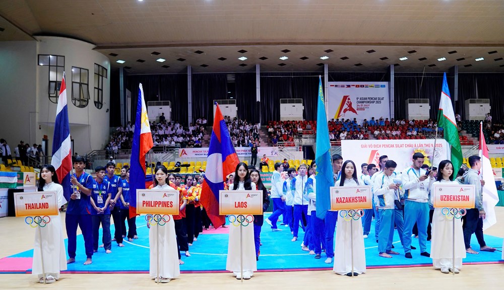 Khai mạc Giải Vô địch Pencak Silat châu Á 2025  - ảnh 1