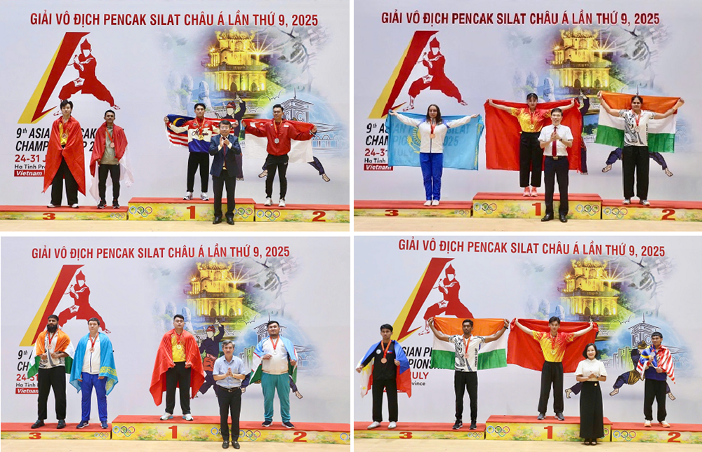 Việt Nam giành 17 huy chương vàng, nhất toàn đoàn Giải Pencak Silat châu Á - ảnh 4