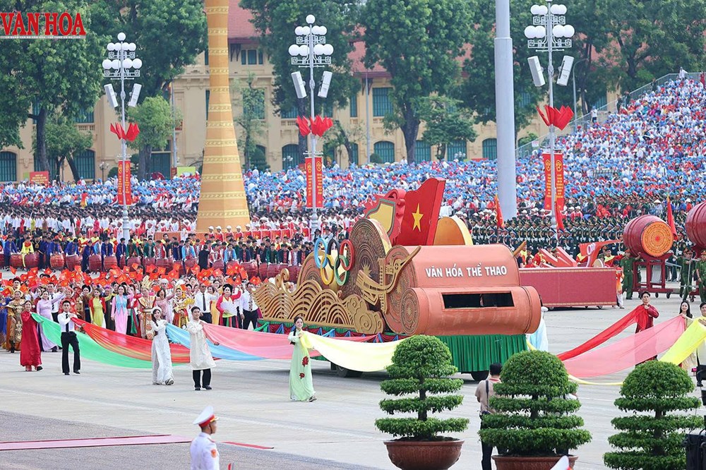 Sáng nay, Lễ diễu binh, diễu hành kỷ niệm 80 Quốc khánh 2.9 - ảnh 7