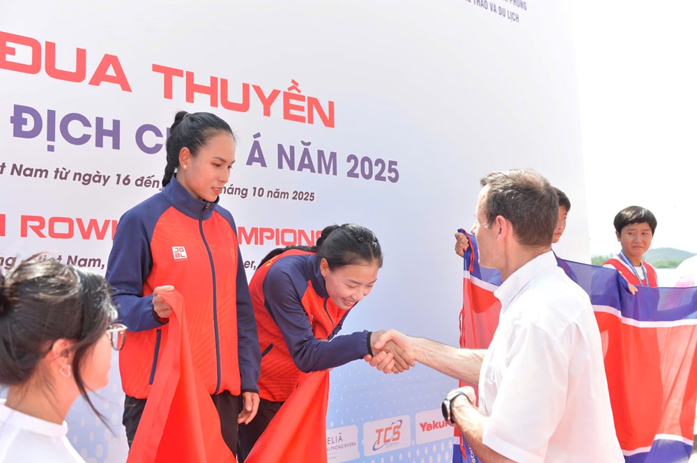 Hà Tĩnh giành 3 HCV tại Giải Đua thuyền Rowing vô địch châu Á - ảnh 2