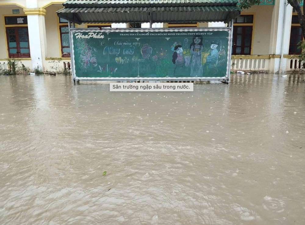 Hơn 18 nghìn học sinh Hà Tĩnh phải nghỉ học do mưa lũ - ảnh 2