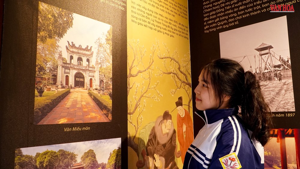 Triển lãm “Văn Miếu - Quốc Tử Giám và Truyền thống giáo dục khoa bảng tỉnh Hà Tĩnh” - ảnh 3