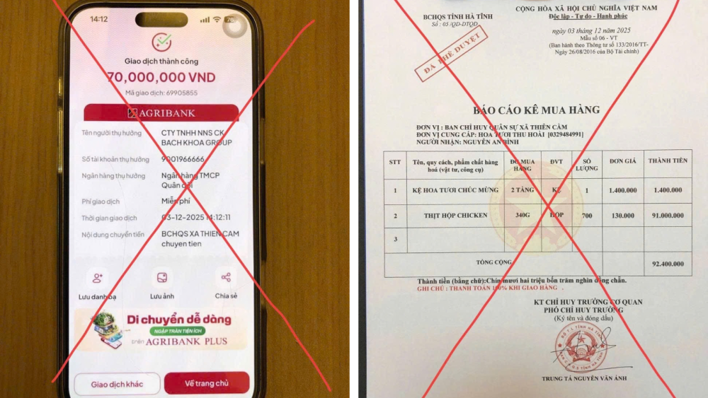 Giả mạo cơ quan quân sự để lừa đảo - ảnh 1