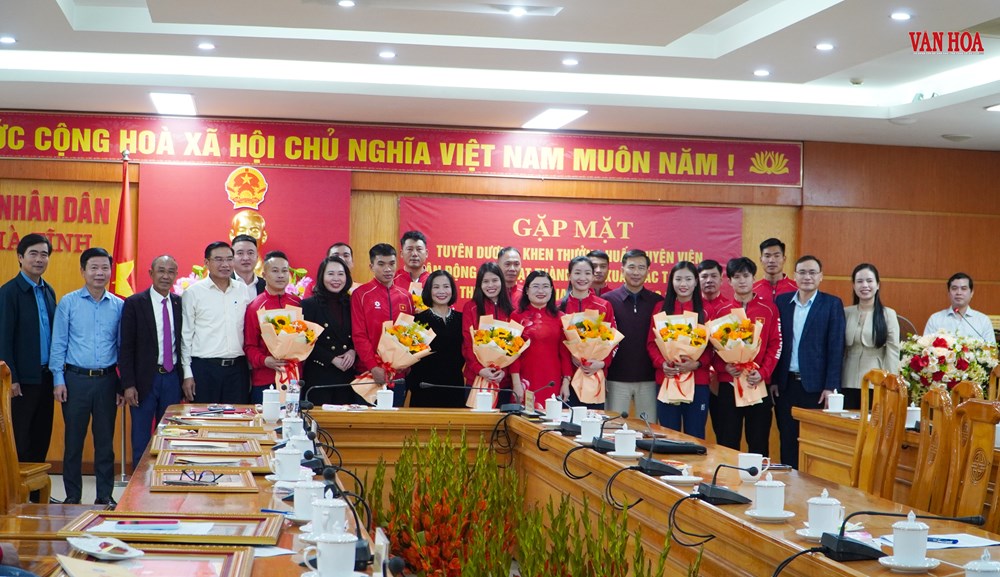 Hà Tĩnh vinh danh những gương mặt vàng SEA Games 33 - ảnh 4