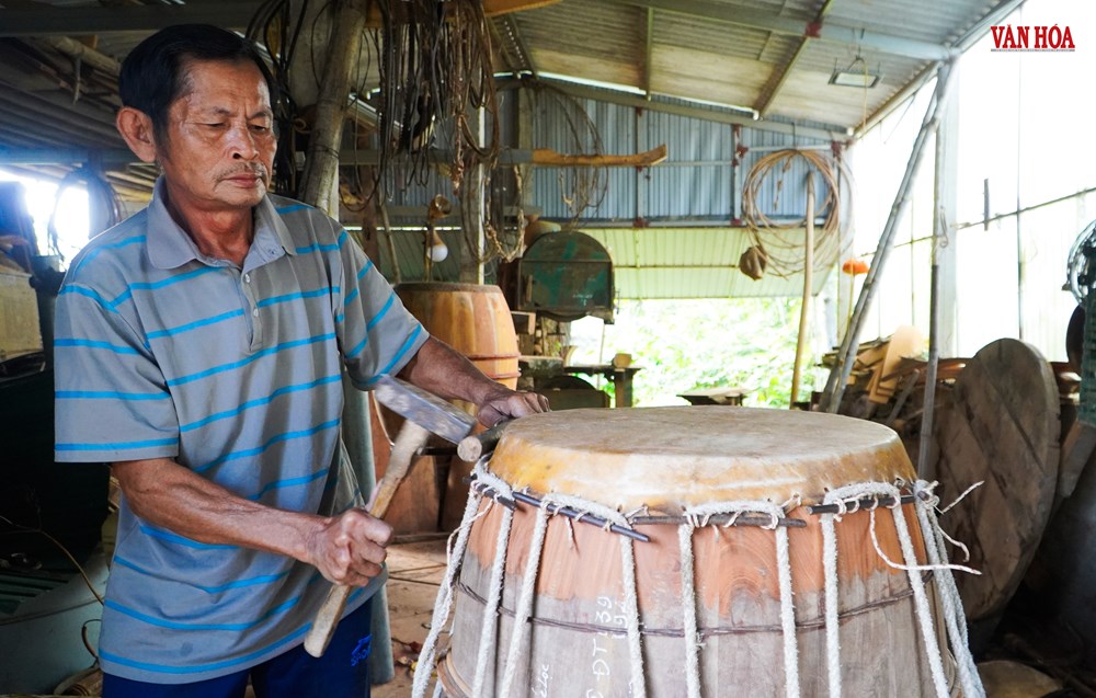 Dòng họ Bùi với hơn một thế kỷ giữ nhịp trống Bắc Thai - ảnh 2