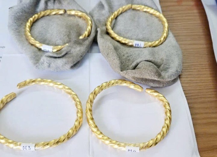 Vàng lậu bị bắt tại Cửa khẩu Cầu Treo - ảnh 2