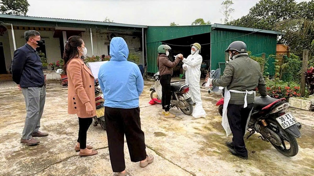 Hà Tĩnh gấp rút khoanh vùng, khống chế dịch H5N1 - ảnh 2