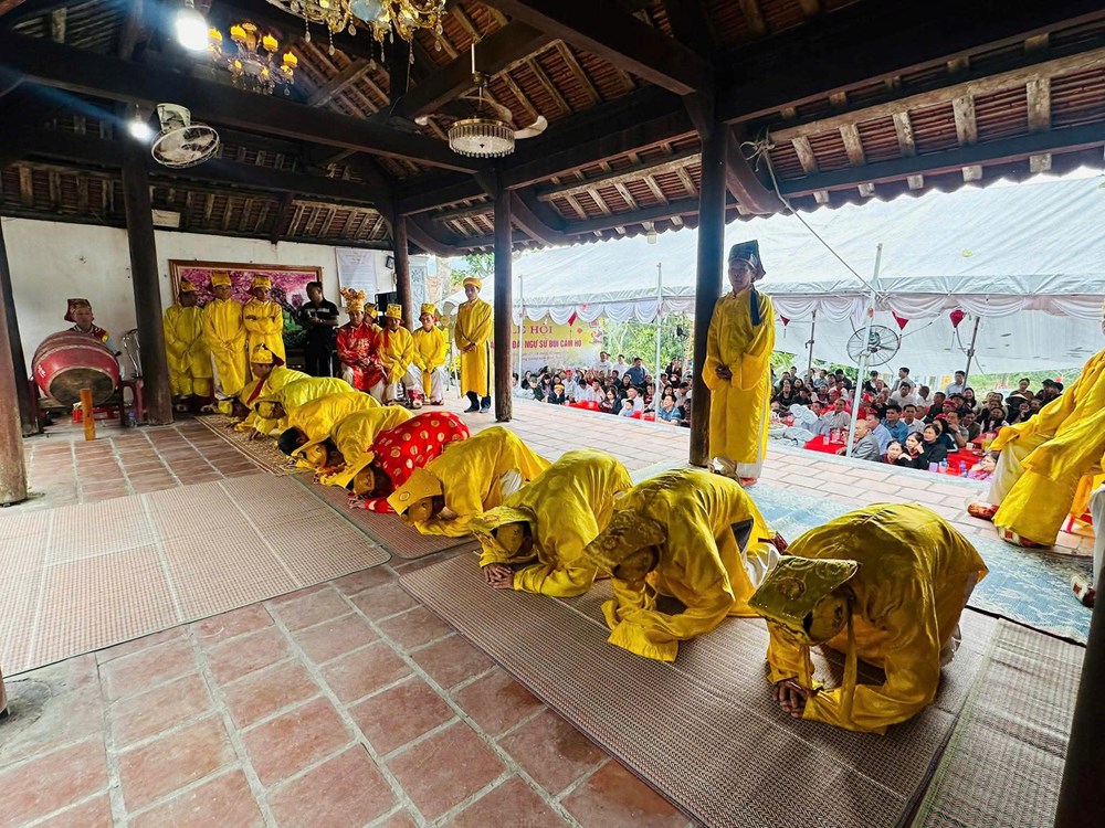 Thành kính Lễ báo ân Đô đài Ngự sử Bùi Cầm Hổ dưới chân núi Bạch Tỵ - ảnh 3