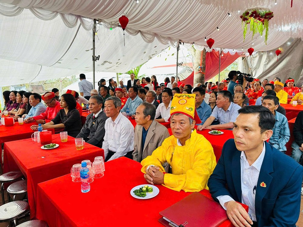 Thành kính Lễ báo ân Đô đài Ngự sử Bùi Cầm Hổ dưới chân núi Bạch Tỵ - ảnh 6