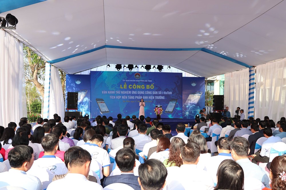 Hà Tĩnh ra mắt ứng dụng công dân số i-HaTinh, tiếp nhận phản ánh hiện trường - ảnh 1