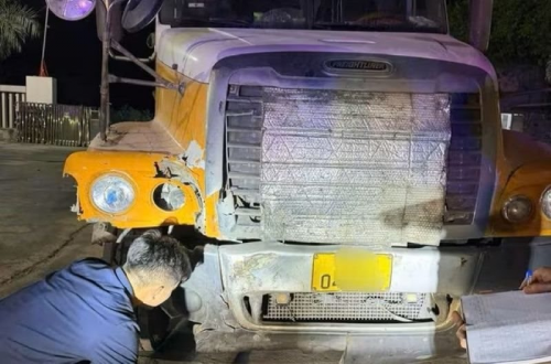 Bắt khẩn cấp tài xế gây tai nạn chết người rồi bỏ trốn - ảnh 1