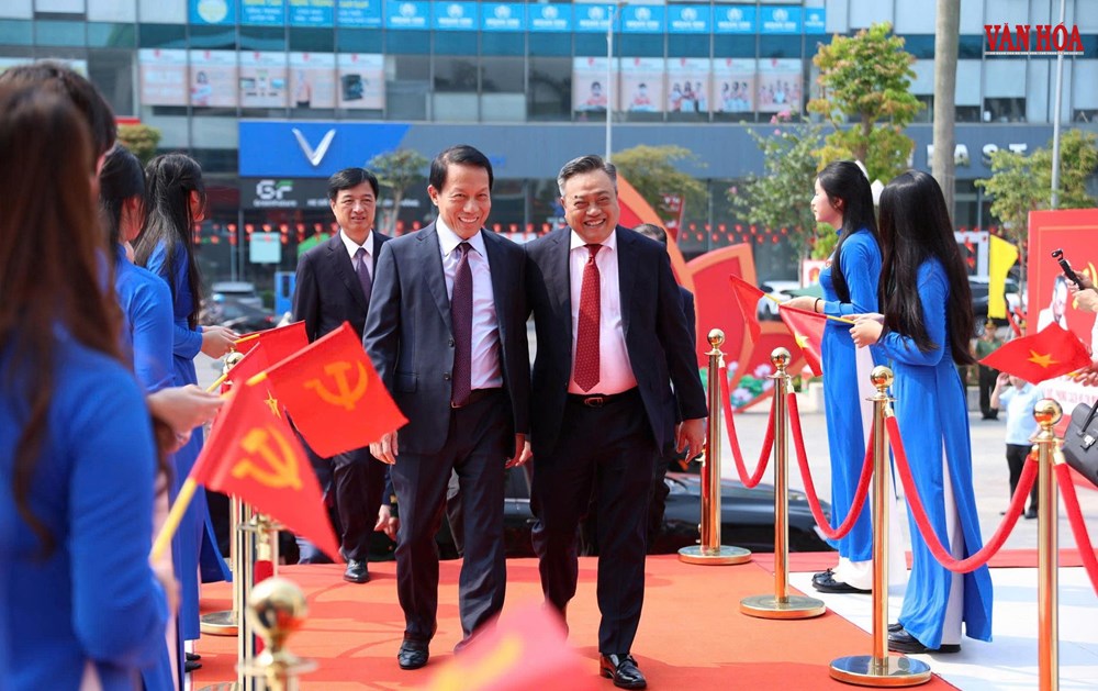 Tổng Bí thư Tô Lâm dự Lễ kỷ niệm trọng thể 120 năm Ngày sinh Tổng Bí thư Hà Huy Tập - ảnh 7