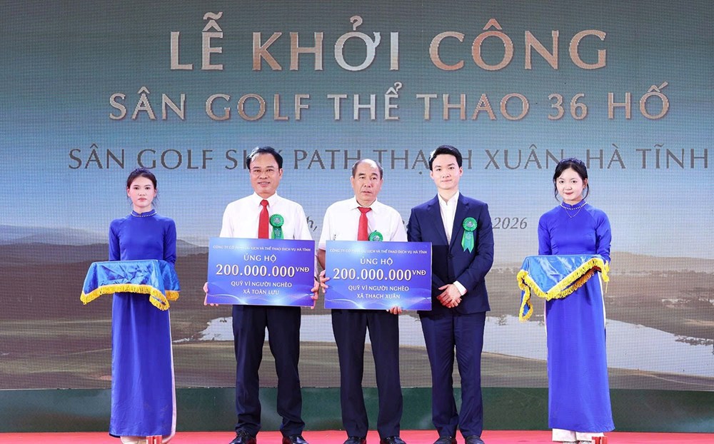Khởi công sân golf 36 hố đẳng cấp quốc tế tại Hà Tĩnh - ảnh 3
