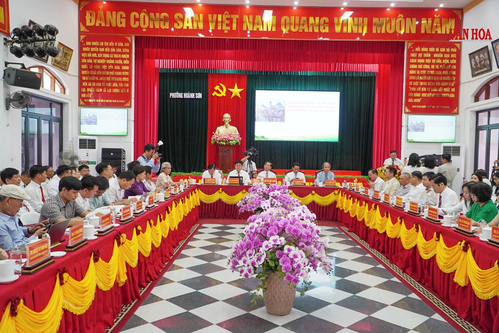 “Hoành Sơn Quan” hướng tới cơ chế phối hợp bảo tồn và phát huy di sản - ảnh 1
