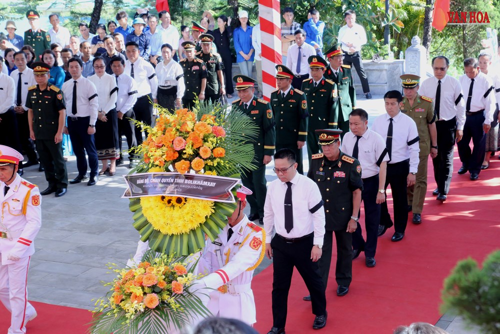 Thường trực Ban Bí thư Trần Cẩm Tú dự lễ truy điệu, an táng liệt sĩ tại Hà Tĩnh - ảnh 3