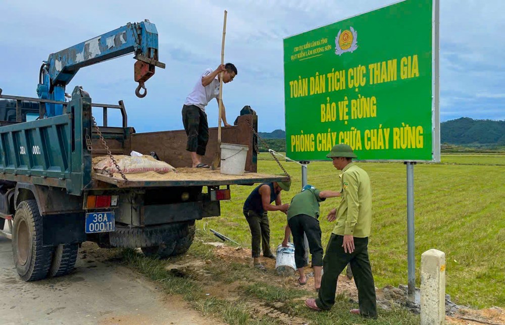 Hà Tĩnh căng mình giữ rừng giữa nắng nóng kỷ lục - ảnh 5