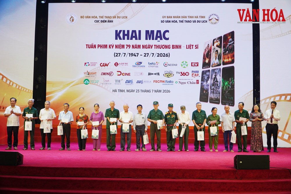 Khai mạc Tuần phim kỷ niệm 79 năm Ngày Thương binh - Liệt sĩ tại Hà Tĩnh - ảnh 5