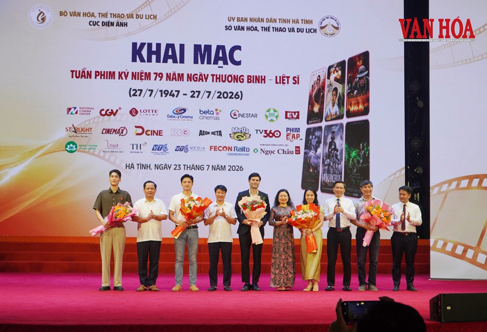 Khai mạc Tuần phim kỷ niệm 79 năm Ngày Thương binh - Liệt sĩ tại Hà Tĩnh - ảnh 6