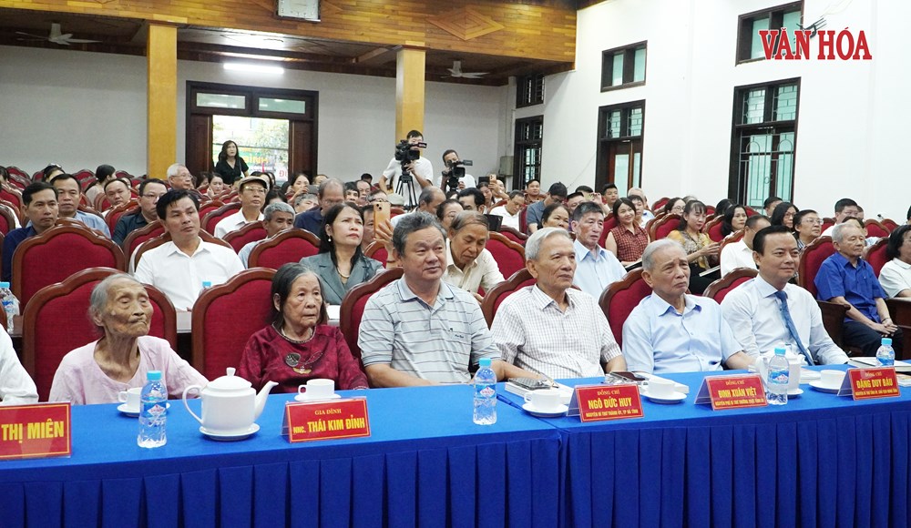 Hà Tĩnh: Tọa đàm kỷ niệm 100 năm ngày sinh nhà nghiên cứu Thái Kim Đỉnh - ảnh 1