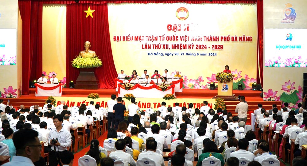 Khai mạc Đại hội đại biểu MTTQ Việt Nam TP Đà Nẵng lần thứ XII - ảnh 1