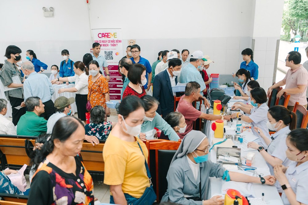 Đà Nẵng: Hàng nghìn người dân được chăm sóc, tư vấn sức khỏe - ảnh 1
