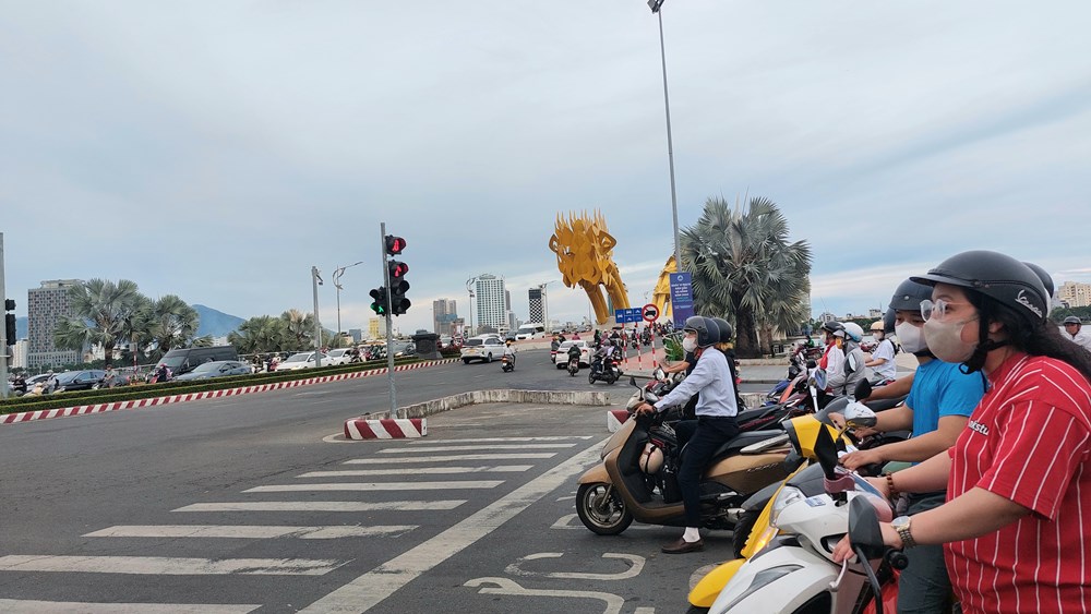 Đà Nẵng: Tăng cường xử lý các trường hợp vi phạm an toàn giao thông - ảnh 1