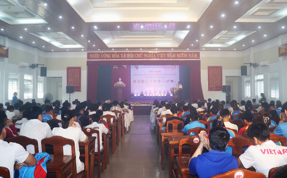 Hội nghị Khoa học sinh viên toàn quốc lĩnh vực TDTT năm 2025 - ảnh 1