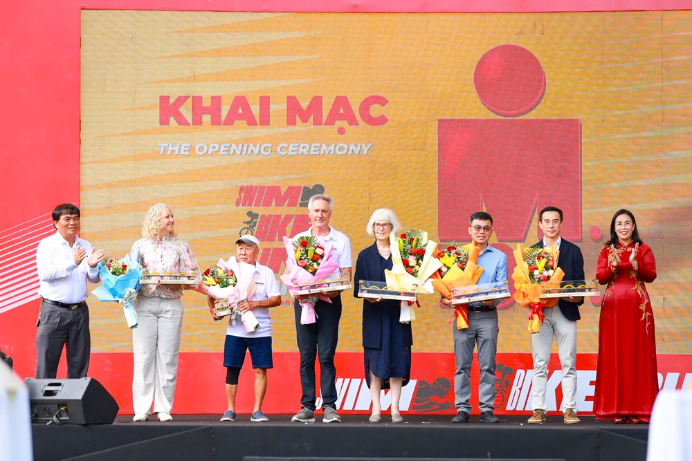 Khai mạc Giải IRONMAN 70.3 Đà Nẵng 2025 - ảnh 1