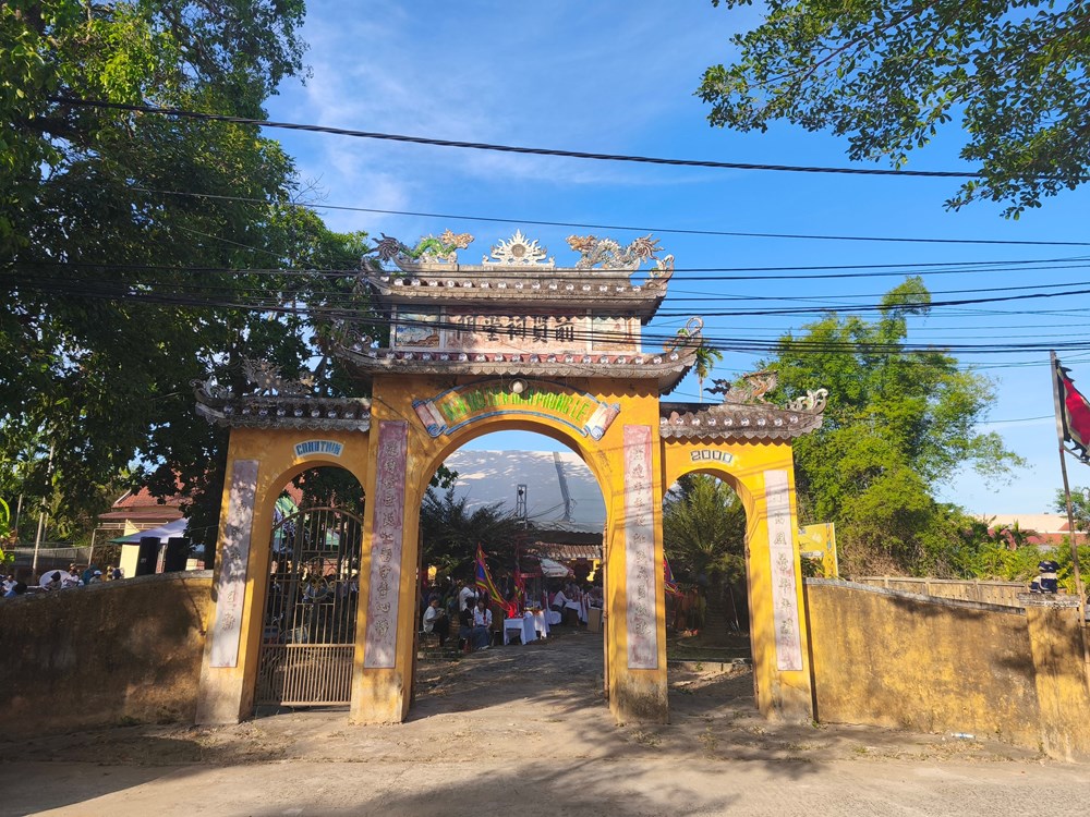 Nhà thờ Tiền hiền Phong Lệ là Di tích lịch sử cấp thành phố - ảnh 3