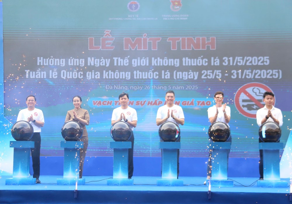 Mít tinh hưởng ứng “Ngày thế giới không thuốc lá” - ảnh 1