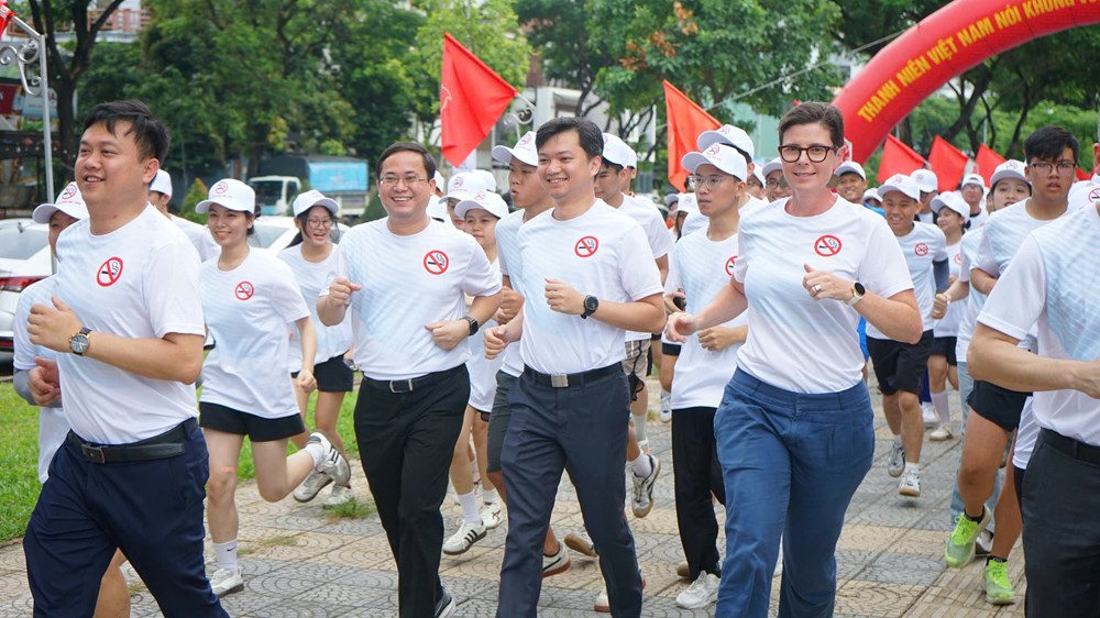Mít tinh hưởng ứng “Ngày thế giới không thuốc lá” - ảnh 2